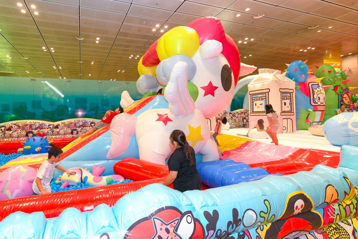 tokidoki inflatable playground